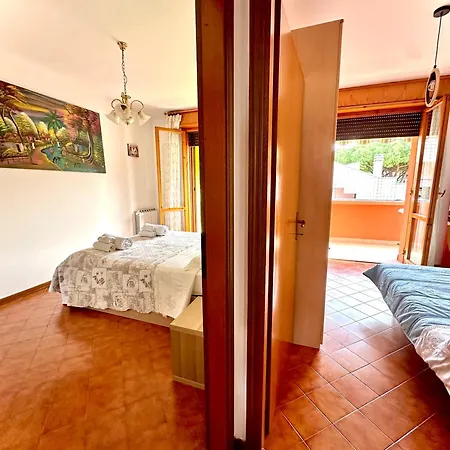 アパート Riccione-trilocale Al Mare Indipendente & Luminoso-2 Matrimoniali-2 Grandi Balconi-parcheggio Privato-tutto A Piedi *